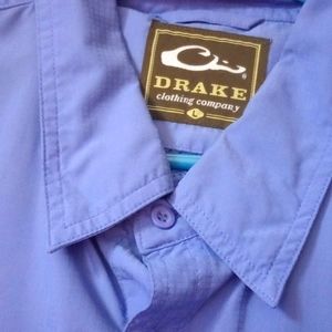 L Drake Purple dress shirt